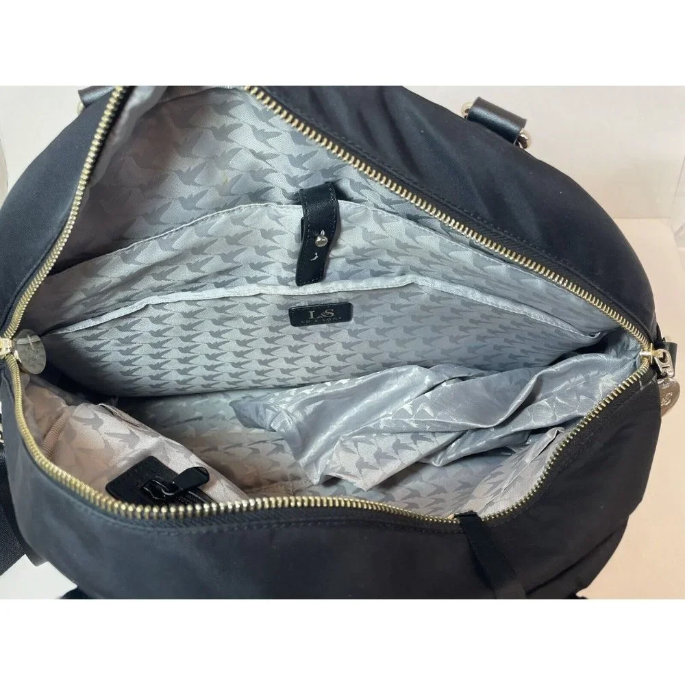 Lo & Sons OMG Black Laptop Tote Bag